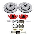 Z36 Truck and SUV Ceramic Brake Pad, Drilled & Slotted Rotor, and Caliper Kit