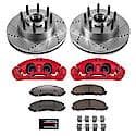 Z36 Truck and SUV Ceramic Brake Pad, Drilled & Slotted Rotor, and Caliper Kit