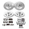 Z26 Street Performance Ceramic Brake Pad and Drilled & Slotted Rotor Kit