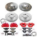 Z23 Daily Driver Carbon-Fiber Ceramic Pads Drilled & Slotted Rotor & Caliper Kit