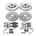 Z26 Street Performance Ceramic Brake Pad and Drilled & Slotted Rotor Kit