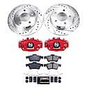 Z23 Daily Driver Carbon-Fiber Ceramic Pads Drilled & Slotted Rotor & Caliper Kit