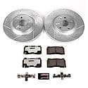 Z26 Street Performance Ceramic Brake Pad and Drilled & Slotted Rotor Kit