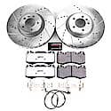 Z36 Truck and SUV Carbon-Fiber Ceramic Brake Pad and Drilled & Slotted Rotor Kit