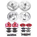 Z23 Daily Driver Carbon-Fiber Ceramic Pads Drilled & Slotted Rotor & Caliper Kit