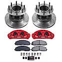 Z23 Daily Driver Carbon-Fiber Ceramic Pads Drilled & Slotted Rotor & Caliper Kit