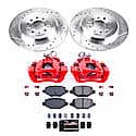 Z23 Daily Driver Carbon-Fiber Ceramic Pads Drilled & Slotted Rotor & Caliper Kit