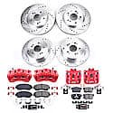 Z23 Daily Driver Carbon-Fiber Ceramic Pads Drilled & Slotted Rotor & Caliper Kit