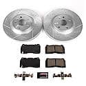 Z23 Daily Driver Carbon-Fiber Ceramic Brake Pad and Drilled & Slotted Rotor Kit