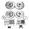 Z36 Truck and SUV Carbon-Fiber Ceramic Brake Pad and Drilled & Slotted Rotor Kit