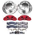 Z23 Daily Driver Carbon-Fiber Ceramic Pads Drilled & Slotted Rotor & Caliper Kit