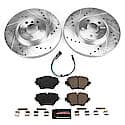 Z23 Daily Driver Carbon-Fiber Ceramic Brake Pad and Drilled & Slotted Rotor Kit