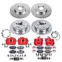 Z23 Daily Driver Carbon-Fiber Ceramic Pads Drilled & Slotted Rotor & Caliper Kit