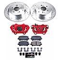 Z23 Daily Driver Carbon-Fiber Ceramic Pads Drilled & Slotted Rotor & Caliper Kit