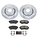 Z23 Daily Driver Carbon-Fiber Ceramic Brake Pad and Drilled & Slotted Rotor Kit