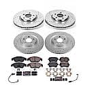 Z23 Daily Driver Carbon-Fiber Ceramic Brake Pad and Drilled & Slotted Rotor Kit