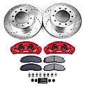 Z23 Daily Driver Carbon-Fiber Ceramic Pads Drilled & Slotted Rotor & Caliper Kit