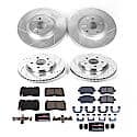 Z23 Daily Driver Carbon-Fiber Ceramic Brake Pad and Drilled & Slotted Rotor Kit