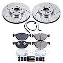 Z23 Daily Driver Carbon-Fiber Ceramic Brake Pad and Drilled & Slotted Rotor Kit