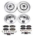 Z23 Daily Driver Carbon-Fiber Ceramic Brake Pad and Drilled & Slotted Rotor Kit