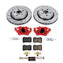 Z23 Daily Driver Carbon-Fiber Ceramic Pads Drilled & Slotted Rotor & Caliper Kit