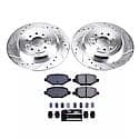 Z23 Daily Driver Carbon-Fiber Ceramic Brake Pad and Drilled & Slotted Rotor Kit