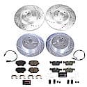 Z23 Daily Driver Carbon-Fiber Ceramic Brake Pad and Drilled & Slotted Rotor Kit