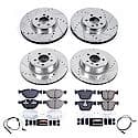 Z23 Daily Driver Carbon-Fiber Ceramic Brake Pad and Drilled & Slotted Rotor Kit