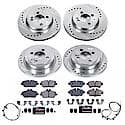 Z23 Daily Driver Carbon-Fiber Ceramic Brake Pad and Drilled & Slotted Rotor Kit