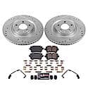 Z23 Daily Driver Carbon-Fiber Ceramic Brake Pad and Drilled & Slotted Rotor Kit