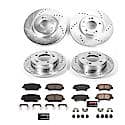 Z23 Daily Driver Carbon-Fiber Ceramic Brake Pad and Drilled & Slotted Rotor Kit