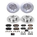 Z23 Daily Driver Carbon-Fiber Ceramic Brake Pad and Drilled & Slotted Rotor Kit