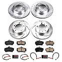 Z23 Daily Driver Carbon-Fiber Ceramic Brake Pad and Drilled & Slotted Rotor Kit