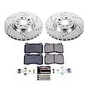 Z23 Daily Driver Carbon-Fiber Ceramic Brake Pad and Drilled & Slotted Rotor Kit