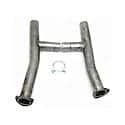 6651SH 2.5" Stainless Steel Mid-Pipe 65-70 Mustang H-Pipe