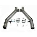 6673SH 3" Stainless Steel Mid-Pipe 05-10 Mustang GT H-Pipe