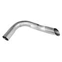 Exhaust Tail Pipe 2" Inlet (OD) 2.25" Outlet (OD)