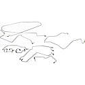 Stainless Steel Preformed Brake Line Kit (OE Fix)