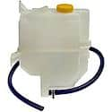 Non-Pressurized Coolant Reservoir: White, Plastic, Original Equipment Replacement