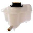 Pressurized Coolant Reservoir: White, Plastic, Original Equipment Replacement