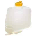 Non-Pressurized Coolant Reservoir: White, Plastic, Original Equipment Replacement