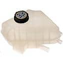 Pressurized Coolant Reservoir: White, Plastic, Original Equipment Replacement