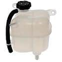 Pressurized Coolant Reservoir: Clear, Plastic, Original Equipment Replacement