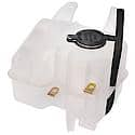 Non-Pressurized Coolant Reservoir: White, Plastic, Original Equipment Replacement