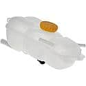 Pressurized Coolant Reservoir: White, Plastic, Original Equipment Replacement