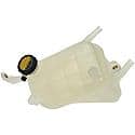 Non-Pressurized Coolant Reservoir: Clear, Metal; Plastic, Original Equipment Replacement