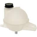 Pressurized Coolant Reservoir: Clear, Plastic, Original Equipment Replacement