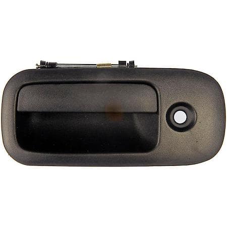 Exterior Door Handle: Front Driver Side, Textured Black