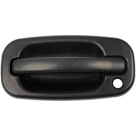 Exterior Door Handle: Front Driver Side, Textured Black