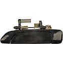 Exterior Door Handle Rear Left Smooth Black